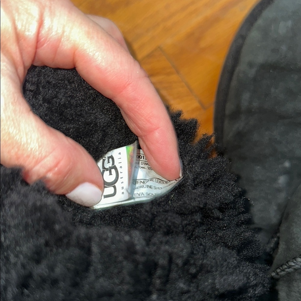 UGG Black Boots size 5 - Picture 3 of 4